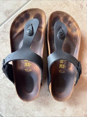 Birkenstock Gizeh Thong Sandals Regular Size EU 36